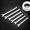 HomeStyle 13 mm Metric Combination Ratcheting Wrench, Chrome-Vanadium Steel view 2