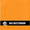 Personalized Bath Towel with Name – Greece Soccer Jersey Design – Orange – 70 x 140 cm view 1
