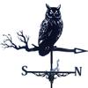 NSGJUYT Stainless Steel Farmhouse Weathervane, Retro Style, Color F view 1