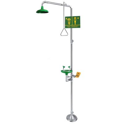 LKZL Combination Emergency Eyewash Station with ABS Basin