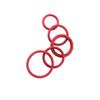 30 Pcs O-Rings 9.5 mm x 13.1 mm x 1.8 mm | Silicone SI Seal, 70 ShA | Red | Configure Your Kit view 2