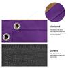 HERILIOS Balcony Privacy Screen, 220 g/m², UV Protection, No Drilling, 65 x 300 cm, Purple view 4