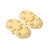 Tyenaza 2-Pack Brass Butler Tray Hinges, 2-1/2 x 1/2 in., with Screws view 1