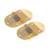 Tyenaza 2-Pack Brass Butler Tray Hinges, 2-1/2 x 1/2 in., with Screws view 3