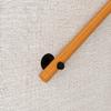 Wood Stair Handrail, 40 cm, Wall-Mounted Non-Slip Railing view 2