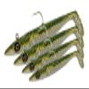 Savage Gear Sandeel V2 – Super-Realistic Sand Eel Imitation with Lively Kicking Action, Darting Jig Head, Pink Pearl Silver, 17.5 cm view 1