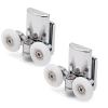 Pilang zxxin Twin-Bottom Shower Door Rollers, Zinc Alloy, 23 mm view 1