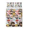 Harry Potter Duvet Cover Set, Scene Design, Reversible, 2-Sided, Official Merchandise, Double Bed view 1