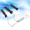 Tyenaza 3-Piece Aluminum Alloy Fiberglass Bubble Paddle Tool Set, Serrated Laminating Rollers for FRP Molds view 4