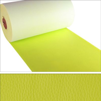 HEKO PANELS Faux Leather for DIY Crafts and Sewing, 14 cm Wide, Lime, 3 m