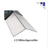 Schlegel GmbH Coil-Coated Aluminum Angle, RAL 9006, 40 x 40 mm, 1500 mm view 3