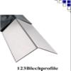 Schlegel GmbH Coil-Coated Aluminum Angle, RAL 9006, 40 x 40 mm, 1500 mm view 4