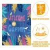 Welcome to My Secret Garden Double-Sided Garden Flag, 12 x 18 in view 2