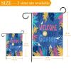 Welcome to My Secret Garden Double-Sided Garden Flag, 12 x 18 in view 3