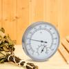 EVTSCAN 2-in-1 Stainless Steel Sauna Thermometer Hygrometer view 2