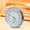 EVTSCAN 2-in-1 Stainless Steel Sauna Thermometer Hygrometer view 3