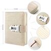 NectaRoy PU Leather Combination-Lock Journal, 150 x 110 mm view 2