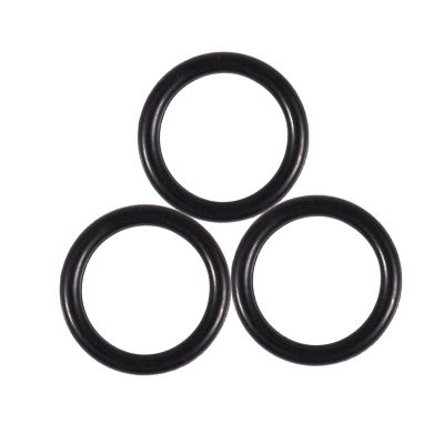 10-Pack Black NBR Rubber O-Rings, 200 × 193 × 3.5 mm