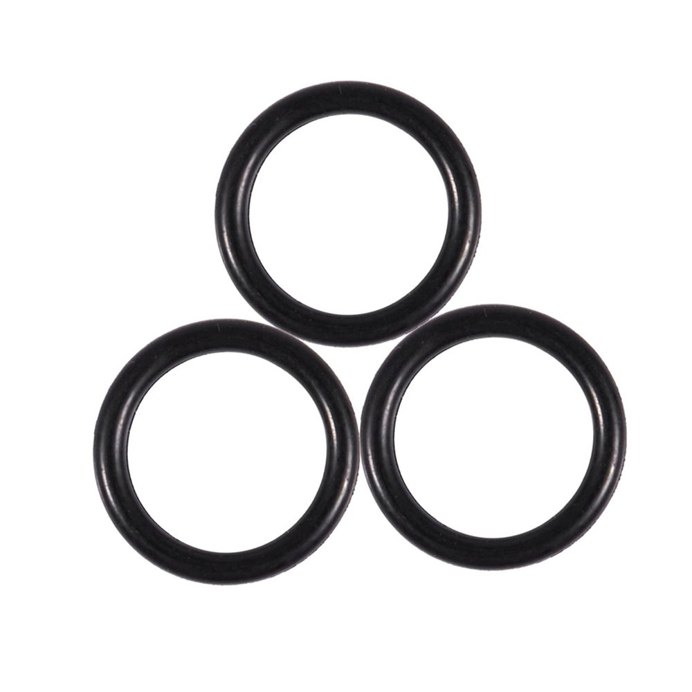 10-Pack Black NBR Rubber O-Rings, 200 × 193 × 3.5 mm