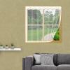 Window Insect Screen, 135 x 225 cm, White, No-Drill Adhesive Installation view 2