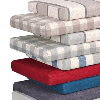 Indoor/Outdoor Bench Cushion, Garden Bench Seat Pad, Light Gray, 180 x 35 x 5 cm
