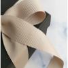 Gift Ribbon, 5 m x 25 mm, Wavy-Edge Trim, Apricot Powder view 3