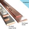 TEN-HIGH Copper Flat Bar, 3 mm x 40 mm x 1000 mm view 4