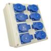 RoadEu 230V Power Distributor with 8 Schuko Sockets, 16A, IP54, Prewired view 4