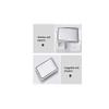 Concealed Stainless Steel Kitchen Trash Can Lid, 23 x 16 cm view 3
