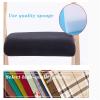 DUNAKE Folding Wooden Chair with Padded Seat and High Back view 4