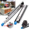 YONIISEA Heavy-Duty Locking Drawer Slide 900/1100/1200/1500 mm, Full Extension, Side Mount, 53 mm, 120 kg, 18 in/450 mm view 1