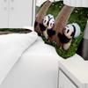 Hearda 2/3-Piece Panda Microfiber Bedding Set with Zipper, 220 x 240 cm view 4