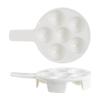 PASIGRO Ceramic Escargot Plates, 6-Hole, 17.2 cm, 2-Pack view 1