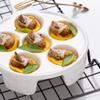 PASIGRO Ceramic Escargot Plates, 6-Hole, 17.2 cm, 2-Pack view 3