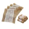 RENRUIRUI Burlap Table Runner and Chair Sash Set with White Lace view 1