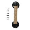 Grevis Industrial-Style Pipe Barn Door Handle, 300 mm, Black view 4