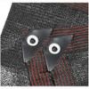 Outdoor Shade Net, Thickened 12-Stitch Weave, UV Protection, with Eyelets and Rope, Black (2 m x 6 m/6.6 ft x 19.7 ft) view 2
