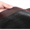 Outdoor Shade Net, Thickened 12-Stitch Weave, UV Protection, with Eyelets and Rope, Black (2 m x 6 m/6.6 ft x 19.7 ft) view 3