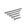 Woltersberger 10-Piece Wood Screws 8 x 40 mm Zinc-Plated Hex Head DIN 571 M8 view 1