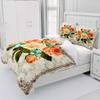 Hearda 2/3-Piece Yellow Rose 3D Microfiber Duvet Cover Set, 220 x 240 cm view 3