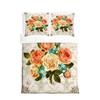 Hearda 2/3-Piece Yellow Rose 3D Microfiber Duvet Cover Set, 220 x 240 cm view 4