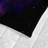 Chickw1 3D Mandala Quilted Bedspread, Purple Universe, 180 x 220 cm view 3