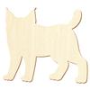 Wooden Lynx Craft Shape, 46 cm Wide, 1 Piece view 1