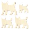 Wooden Lynx Craft Shape, 46 cm Wide, 1 Piece view 2