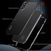 Yidai-Silu Galaxy S21 Magnetic Case, Ultra-Slim Metal Frame with PMMA Back, Silver view 3