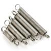KHJK 10-Piece 304 Stainless Steel Double-Hook Extension Springs, 0.6 x 5 x 35 mm view 1