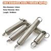 KHJK 10-Piece 304 Stainless Steel Double-Hook Extension Springs, 0.6 x 5 x 35 mm view 3