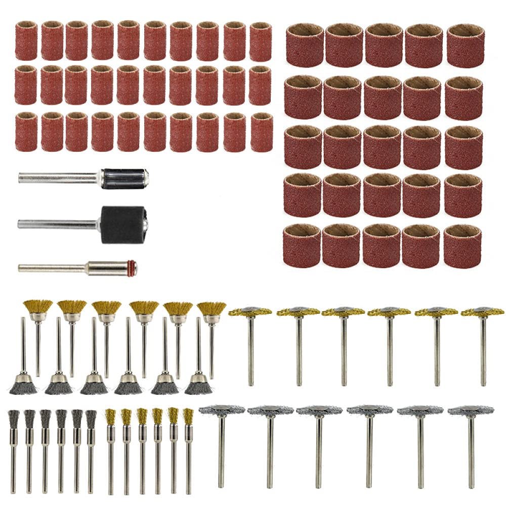 99-Piece Grinding Drum and Polishing Wire Brush Set for Rotary Tools