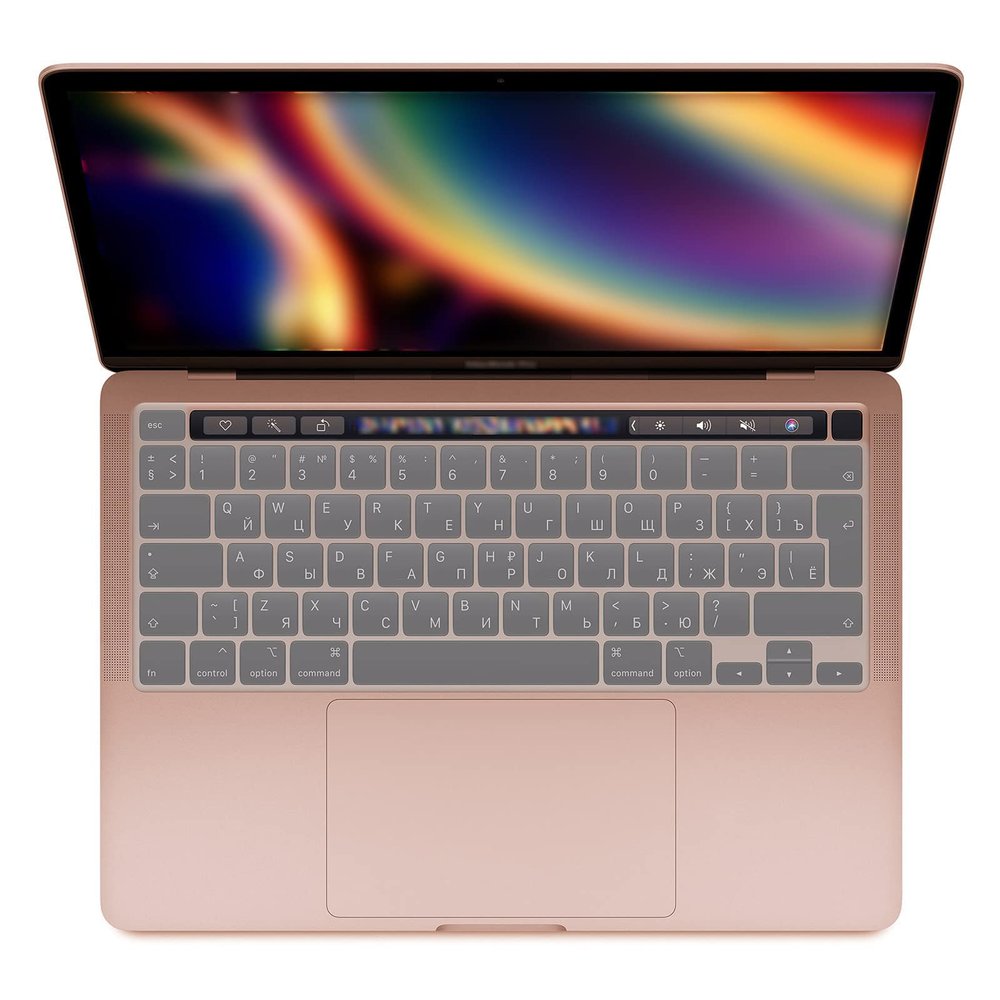 MiNGFi Transparent MacBook Keyboard Cover, Esc Key & Touch Bar, EU/ISO