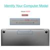 MiNGFi Transparent MacBook Keyboard Cover, Esc Key & Touch Bar, EU/ISO view 2